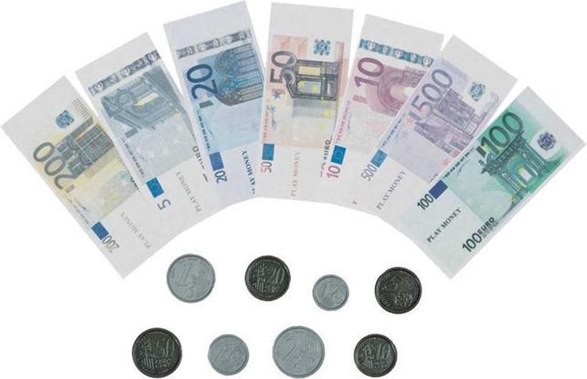 Goki Speelgeld 84 Briefjes en 32 Munten