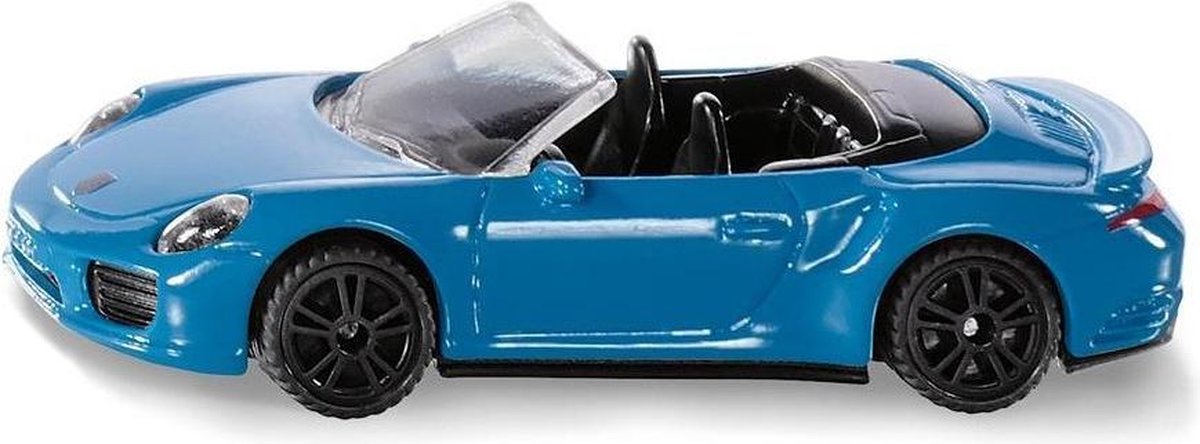 Siku sportwagen Porsche 911 Turbo S Convertible 1:50 - Blauw