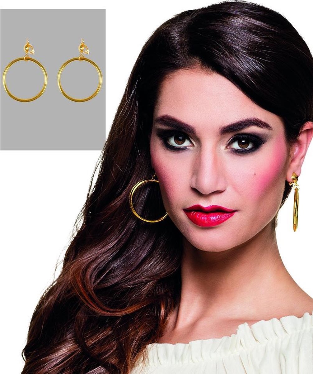 Boland oorbellen piraat one size - Goud