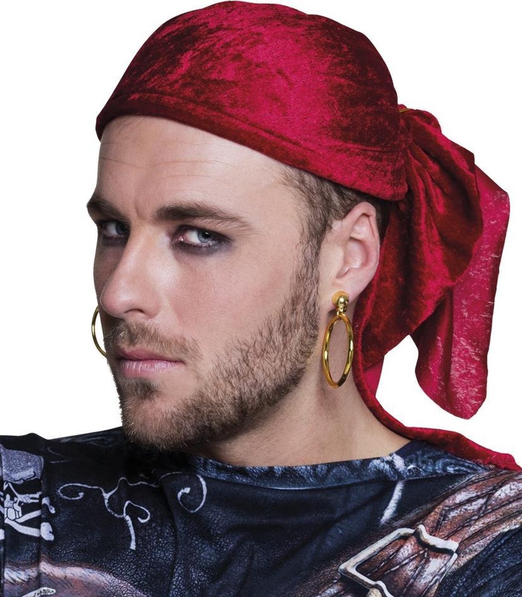 Boland oorbellen piraat one size - Goud