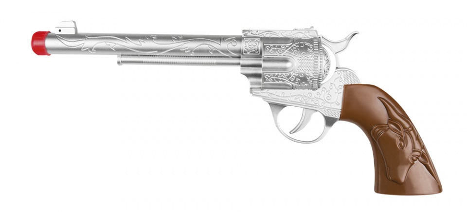 Boland pistool sheriff zilver 30 cm