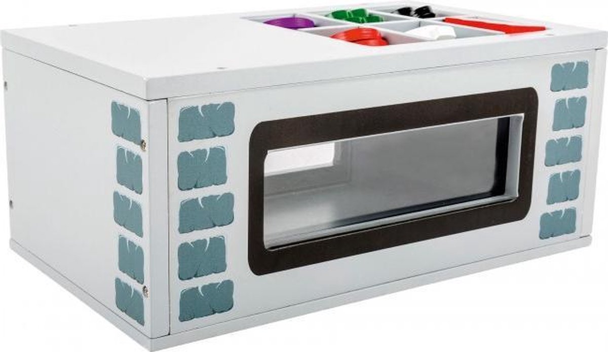 Small Foot pizzaoven 25 delig 28 x 16 x 12 cm - Grijs