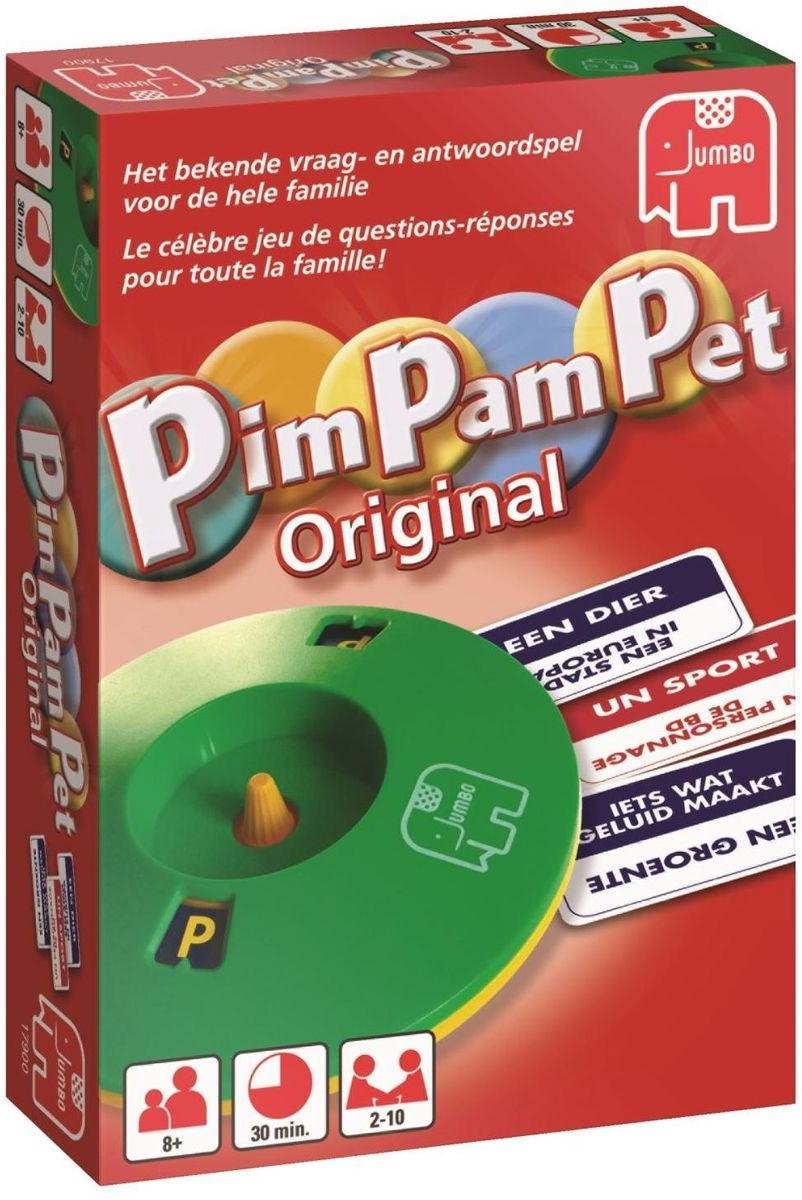 Jumbo Pim Pam Pet original 19 cm - Rood