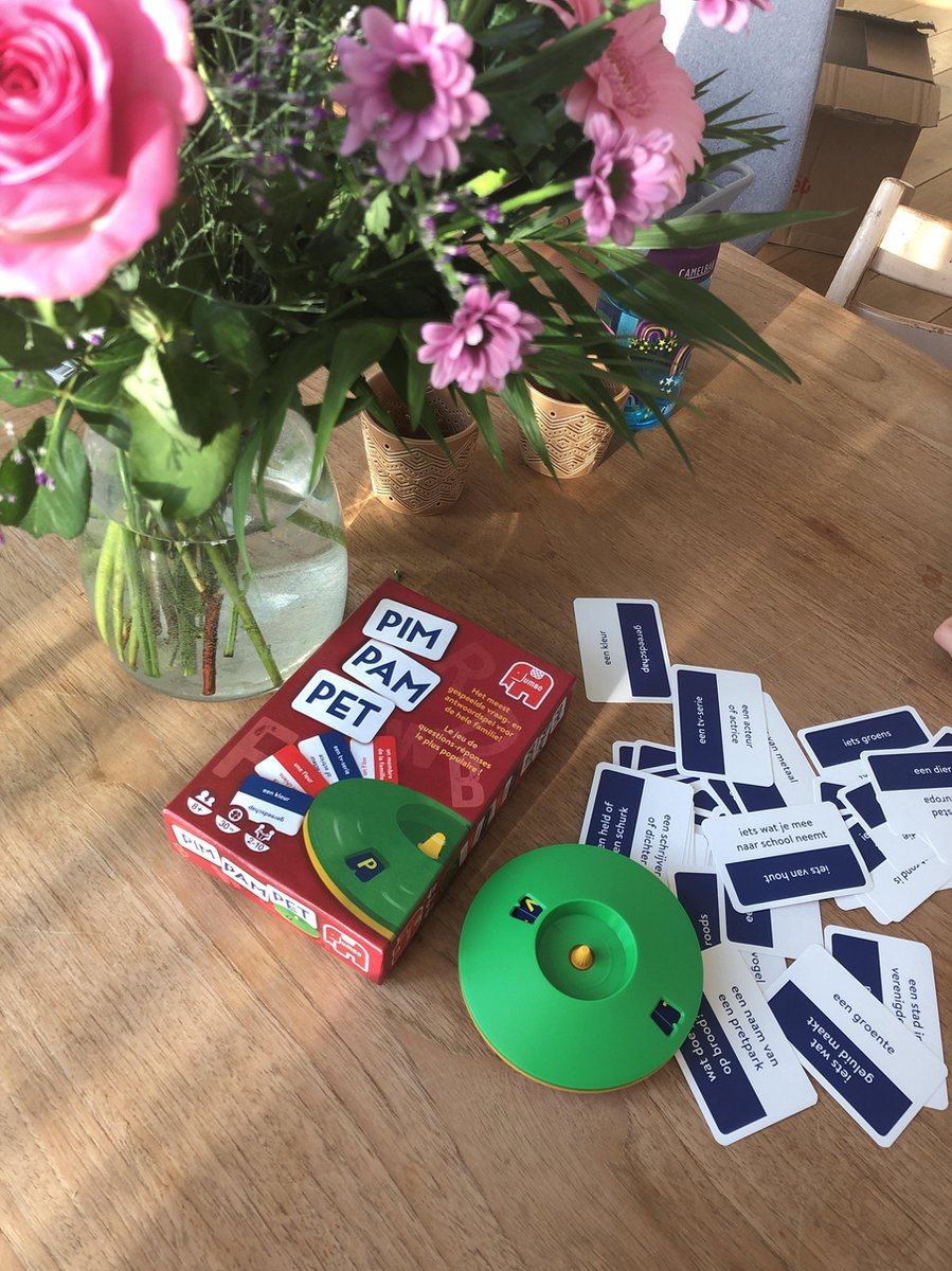 Jumbo Pim Pam Pet original 19 cm - Rood