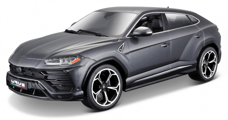 Bburago schaalmodel Lamborghini Urus (2018) 1:18 - Grijs