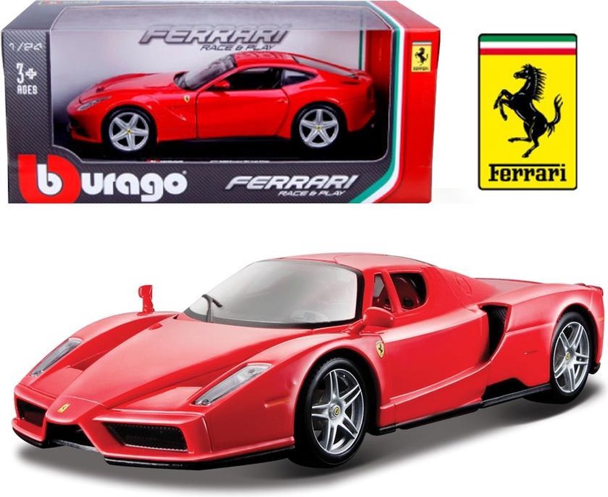 Bburago schaalmodel Ferrari Enzo 1:24 - Rood