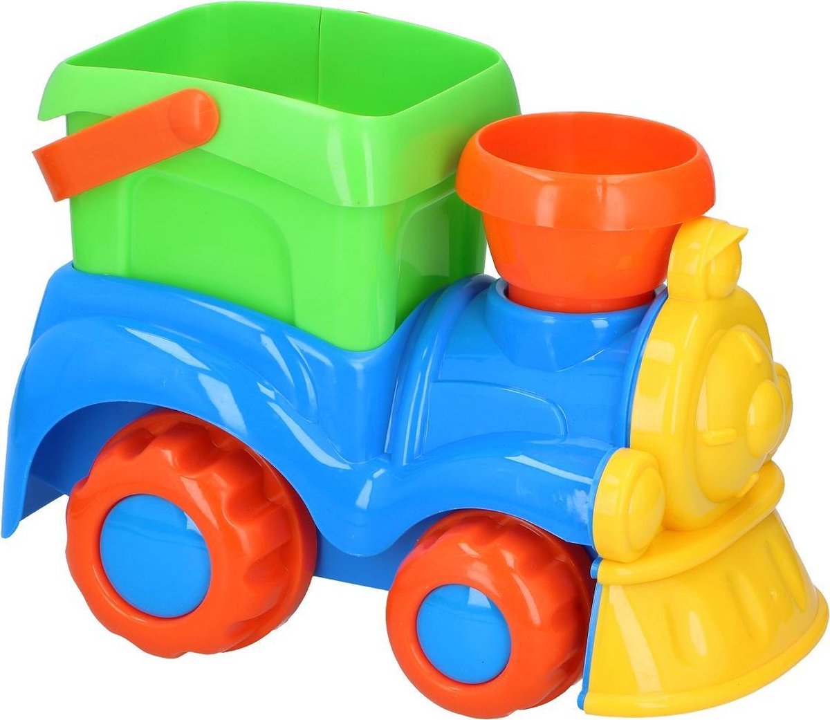 Eddy Toys strandspeelset trein 8 delig