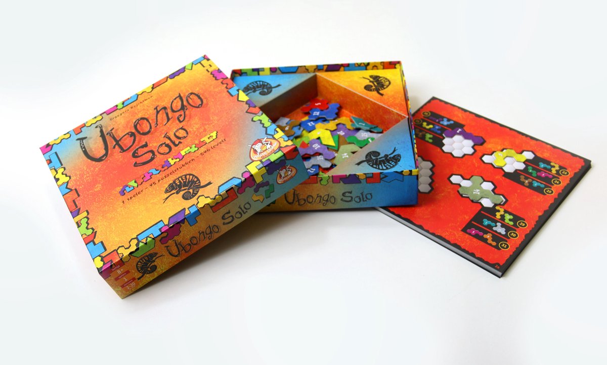 White Goblin Games gezelschapsspel Ubongo solo (NL)