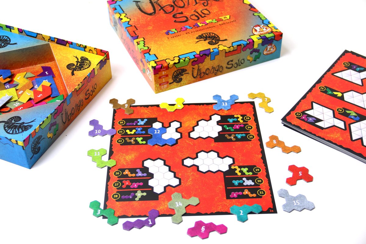 White Goblin Games gezelschapsspel Ubongo solo (NL)