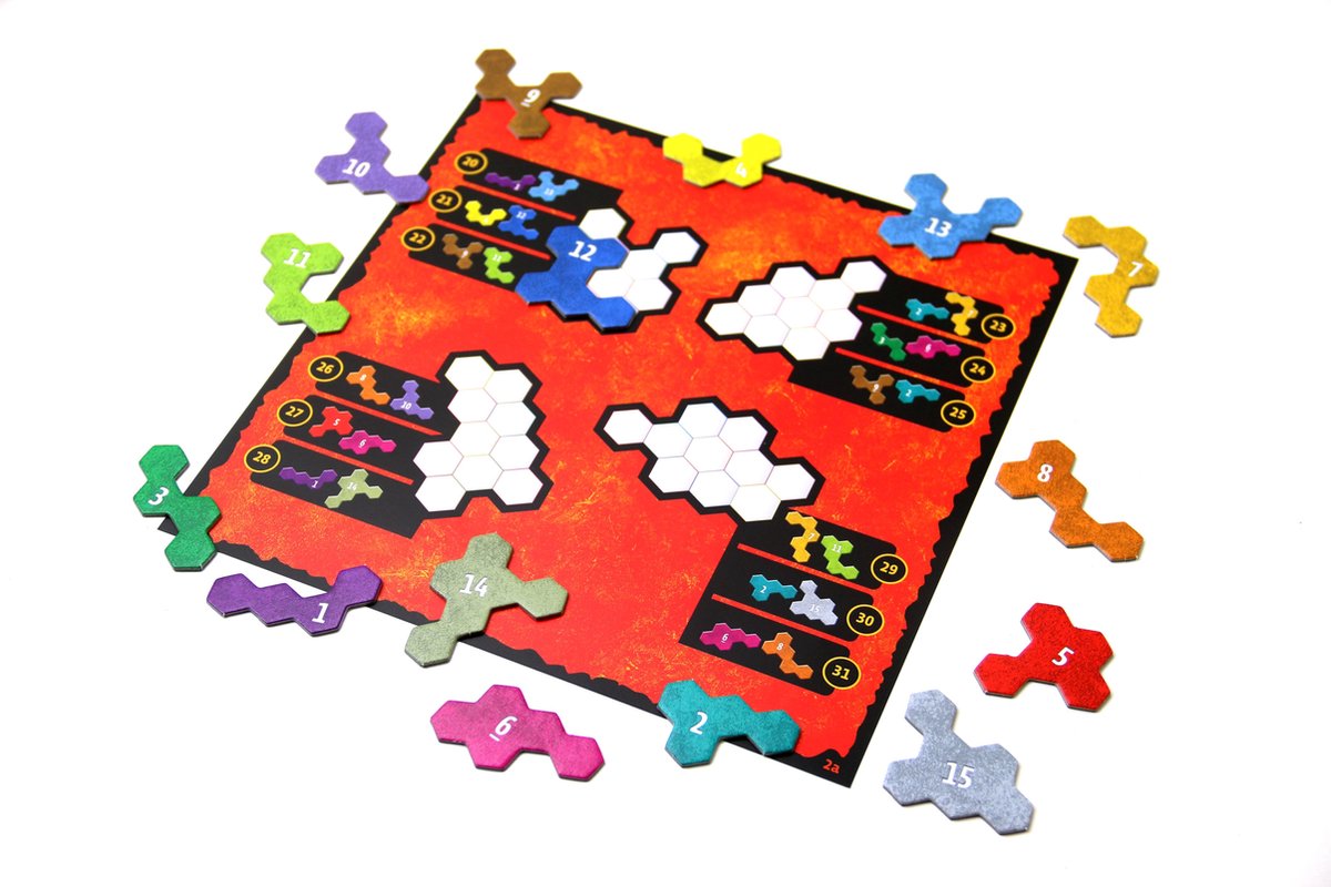 White Goblin Games gezelschapsspel Ubongo solo (NL)