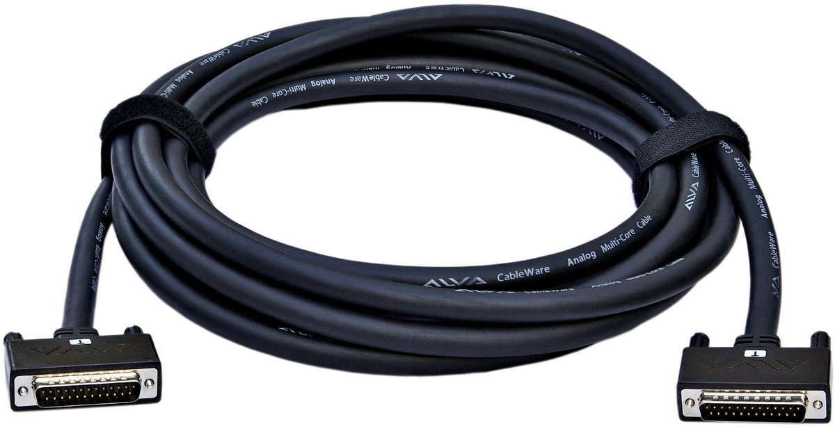 Alva ANA25T-25T1 Premium Analog Cable: D-sub25 <> D-sub25 1m