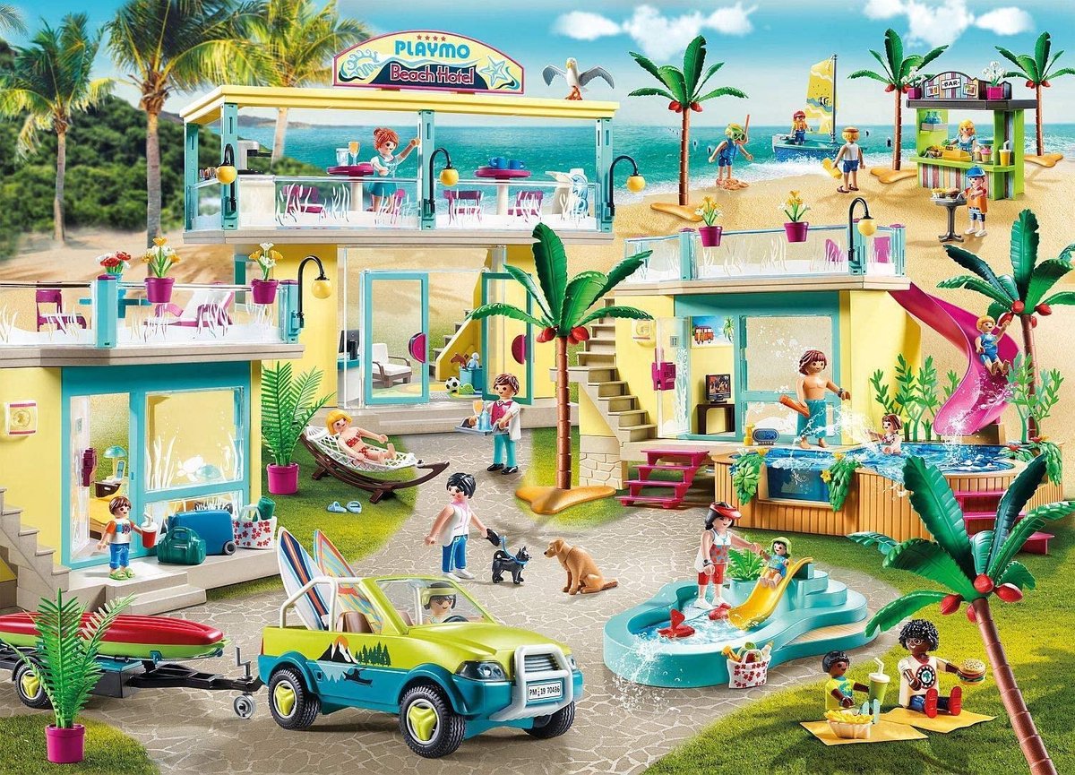 Playmobil Family Fun strandhotel junior 401 delig