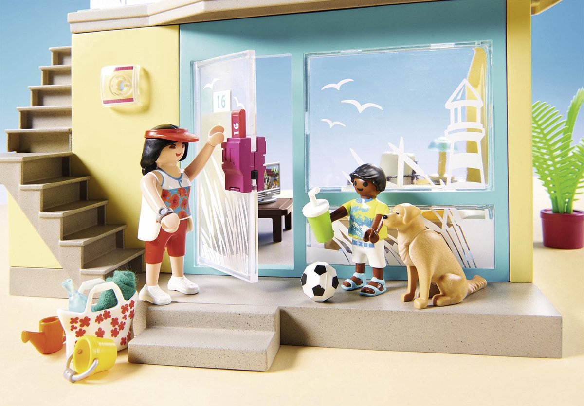 Playmobil Family Fun strandhotel junior 401 delig