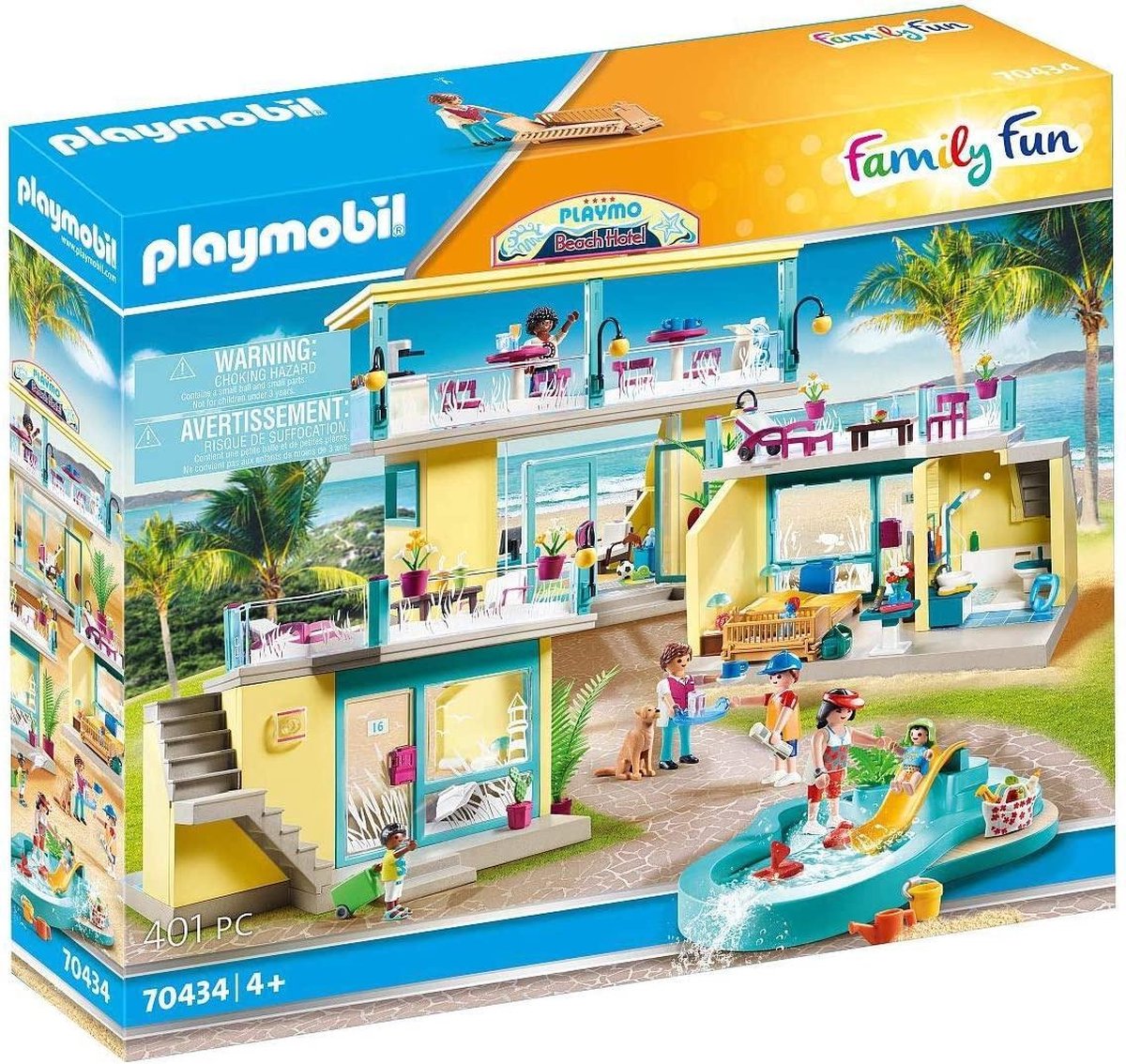 Playmobil Family Fun strandhotel junior 401 delig