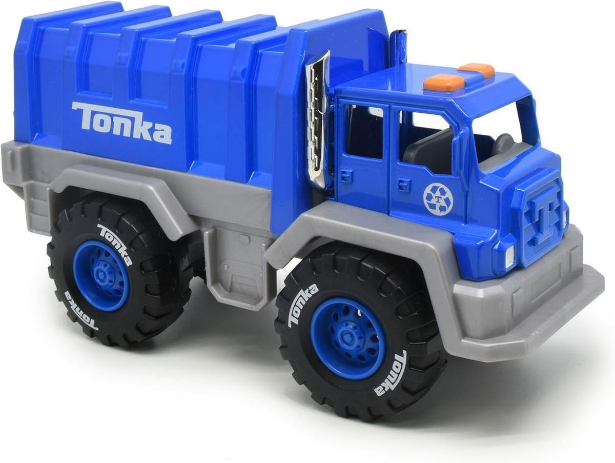 Top1Toys Tonka vuilniswagen junior staal/grijs - Azul