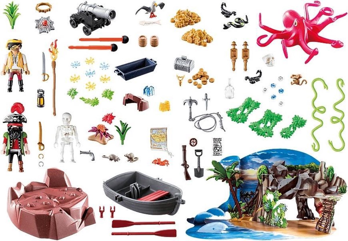 Playmobil Pirates Adventskalendar Schattenjacht (70322)