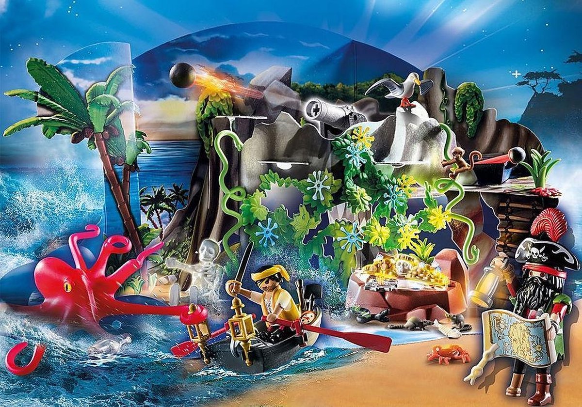 Playmobil Pirates Adventskalendar Schattenjacht (70322)