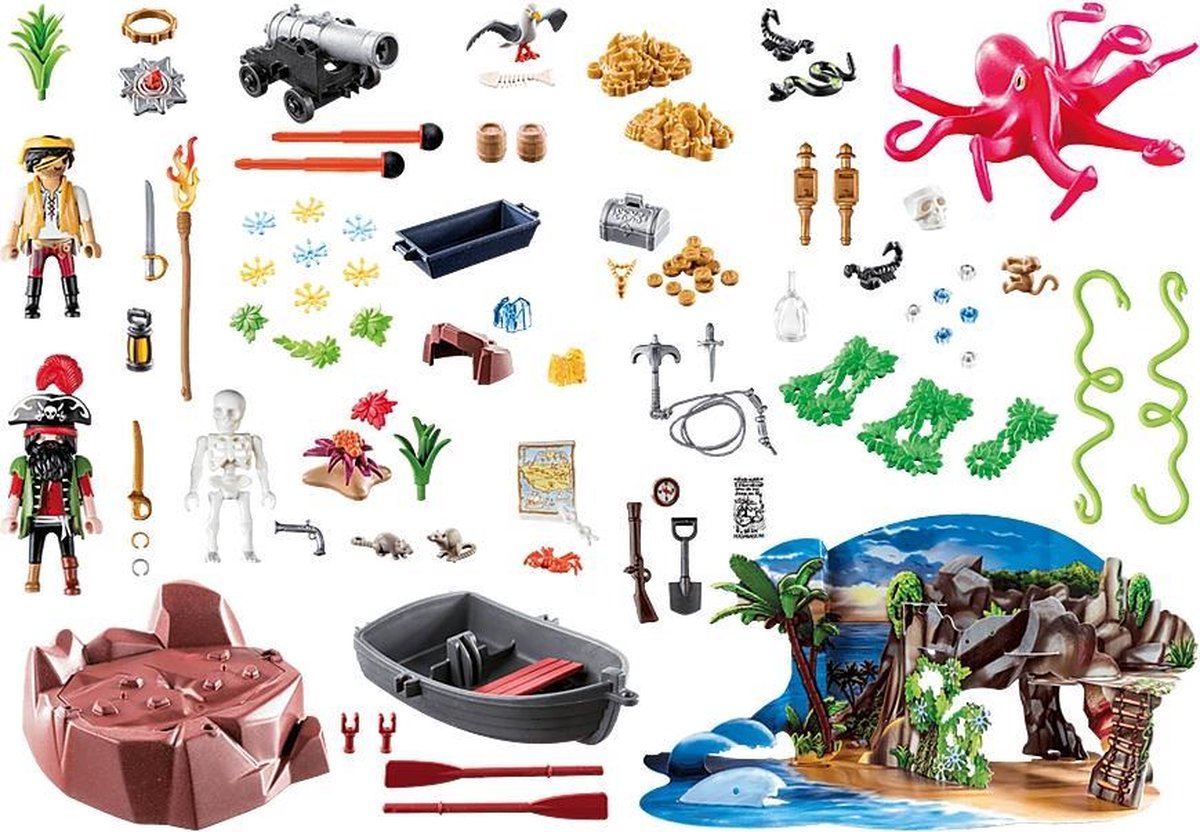 Playmobil Pirates Adventskalendar Schattenjacht (70322)