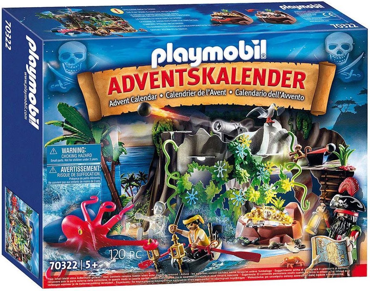 Playmobil Pirates Adventskalendar Schattenjacht (70322)