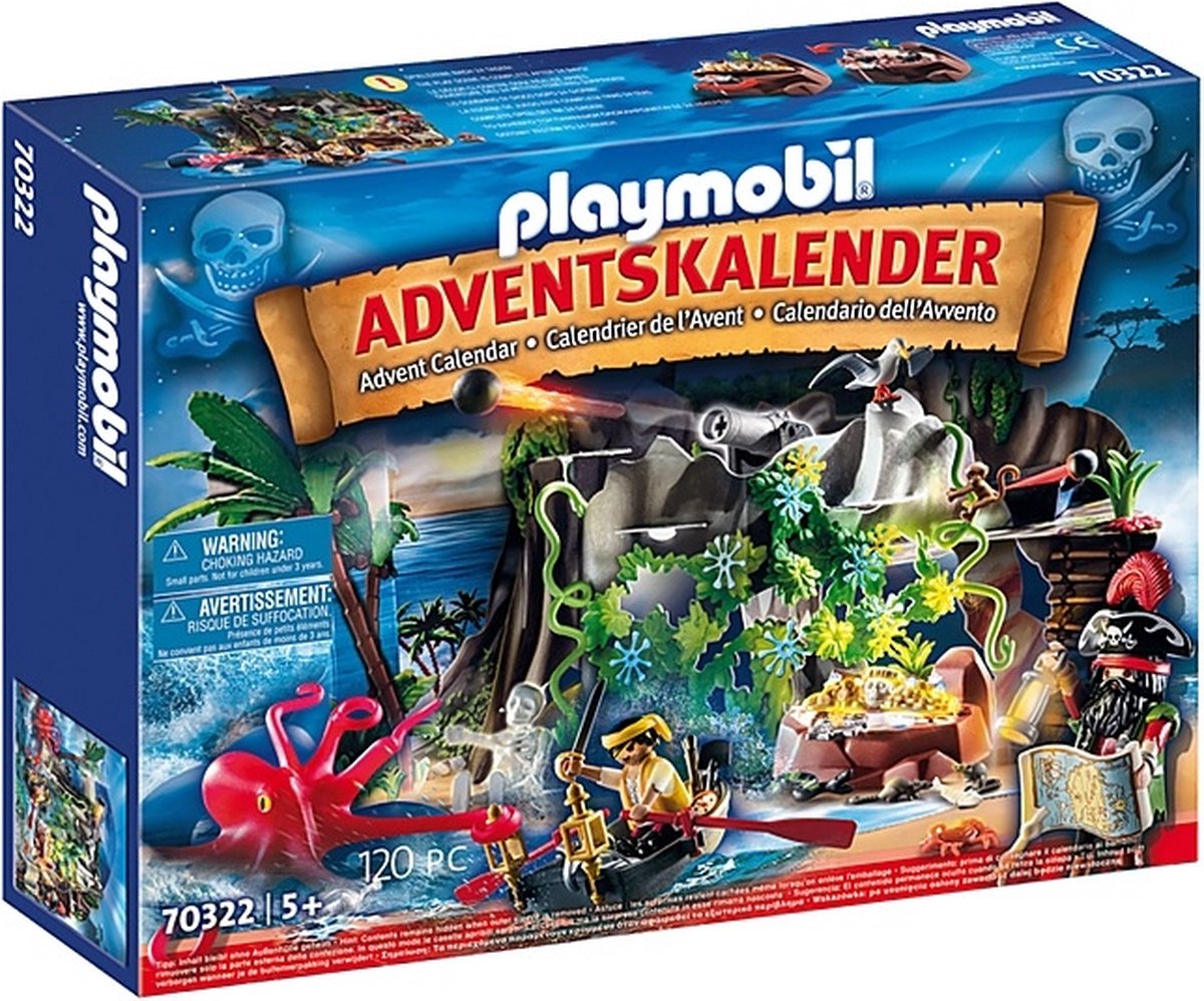 Playmobil Pirates Adventskalendar Schattenjacht (70322)