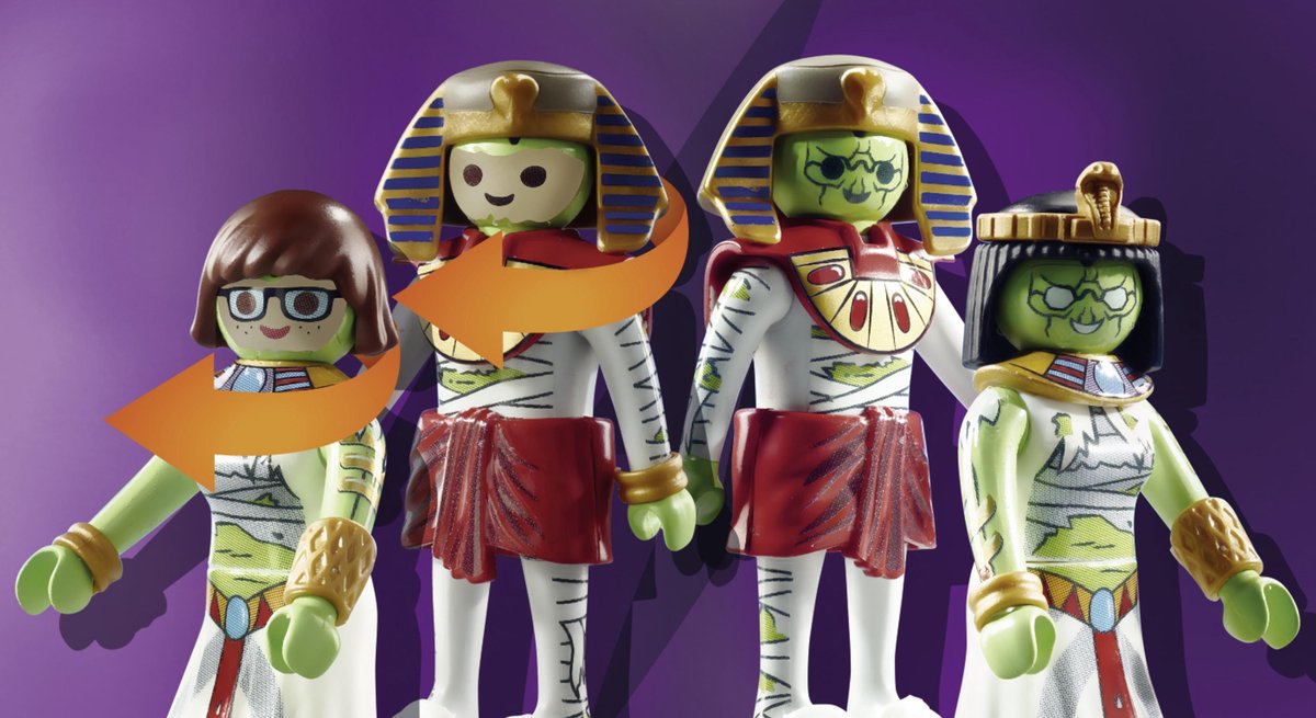 Playmobil Scooby doo In Egypte (70365)