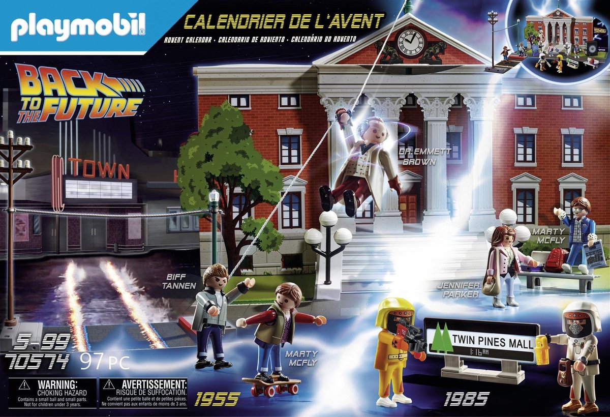 Playmobil Back to the Future: adventskalender (70574) junior