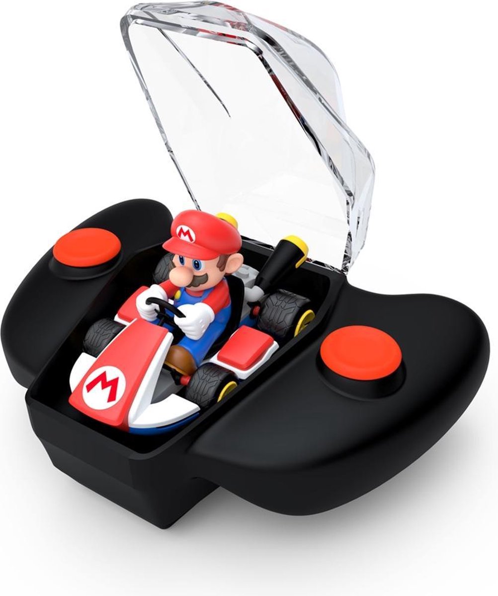 Carrera Mario Kart mini RC Luigi 2,4GHz 7 x 4,5 cm 11 delig - Groen