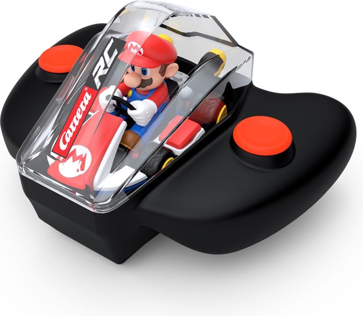 Carrera Mario Kart mini RC Luigi 2,4GHz 7 x 4,5 cm 11 delig - Groen