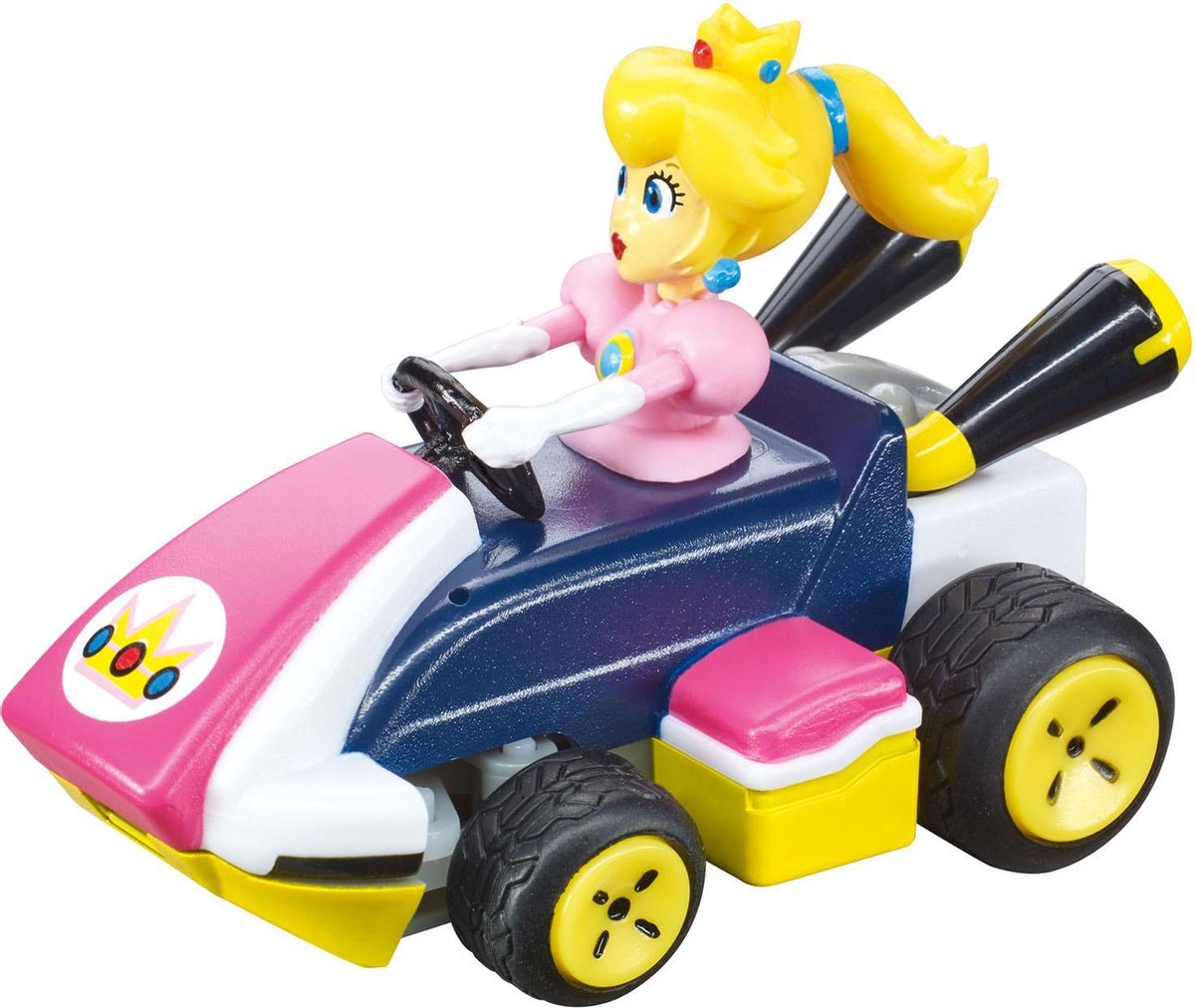 Carrera Mario Kart mini RC Peach 2,4GHz 7 x 4,5 cm 11 delig - Roze