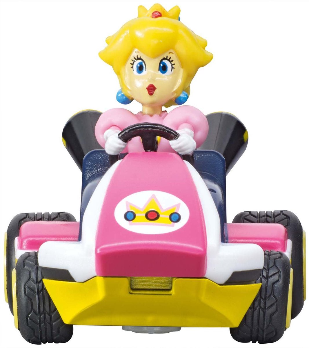 Carrera Mario Kart mini RC Peach 2,4GHz 7 x 4,5 cm 11 delig - Roze