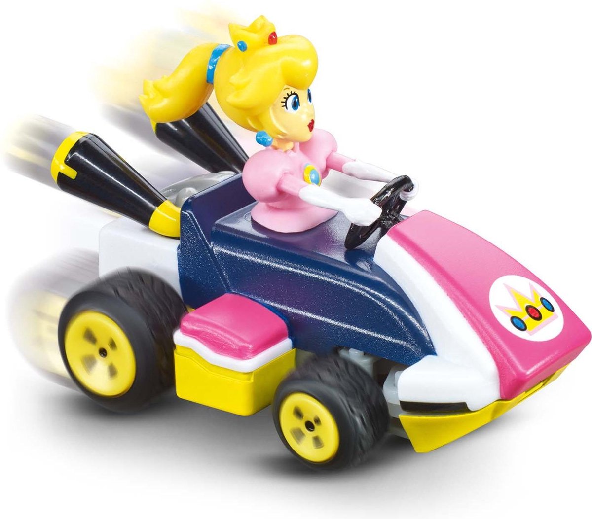 Carrera Mario Kart mini RC Peach 2,4GHz 7 x 4,5 cm 11 delig - Roze
