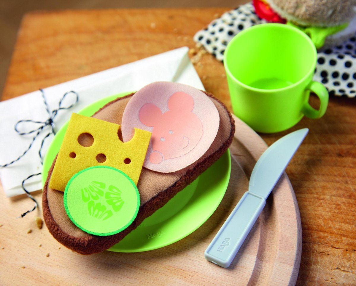 HABA servies Ontbijtset Start van de dag junior 12 cm - Groen