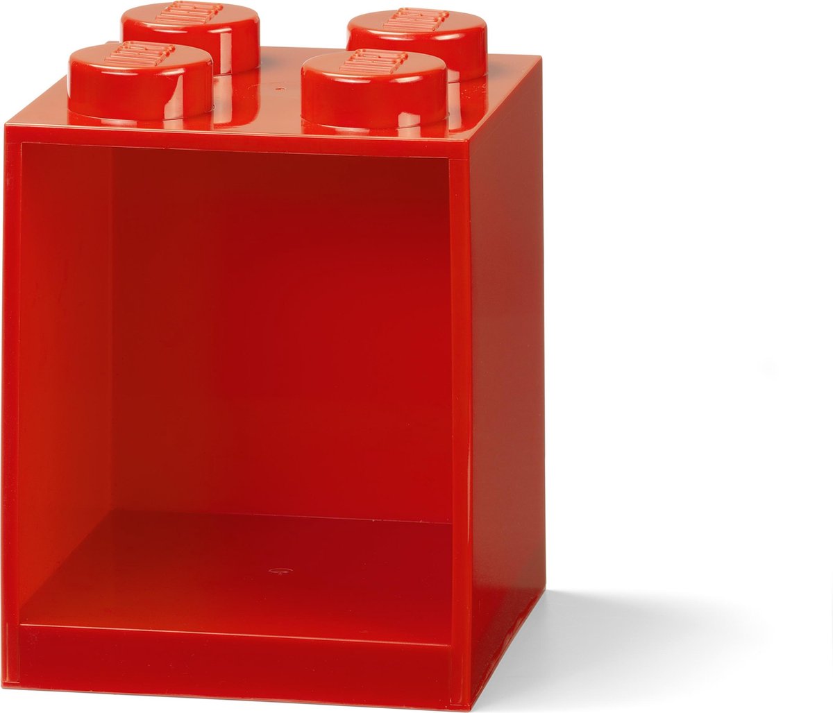 Lego wandschap 4 noppen Iconic 16,1 x 21,2 cm polypropyleen - Rood