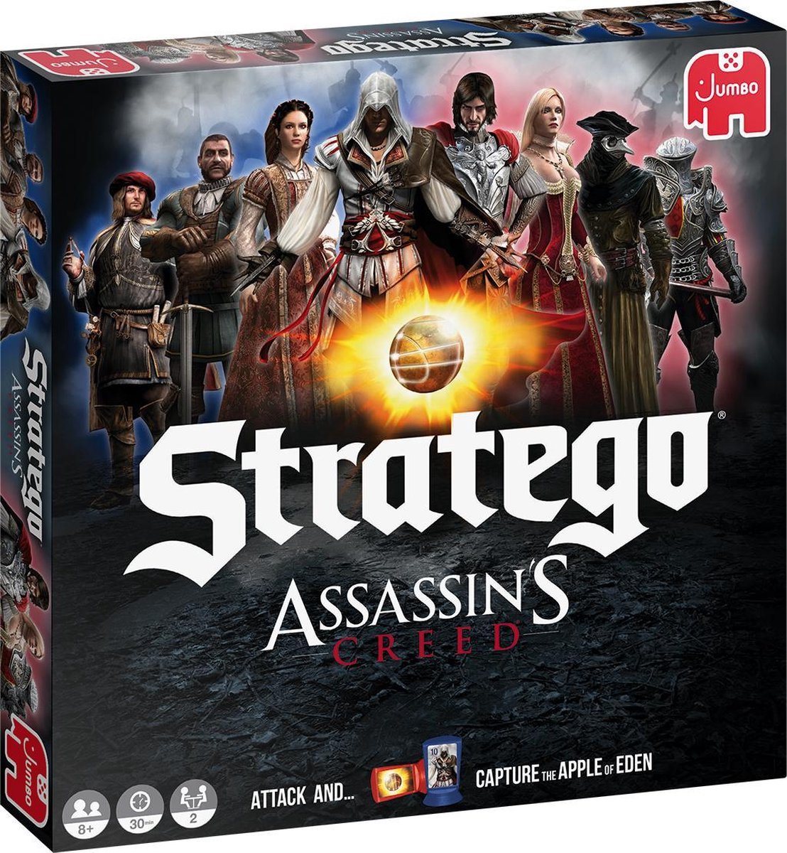 Jumbo gezelschapsspel Old Stratego Assassin&apos;s Creed 27 x 4,5 cm