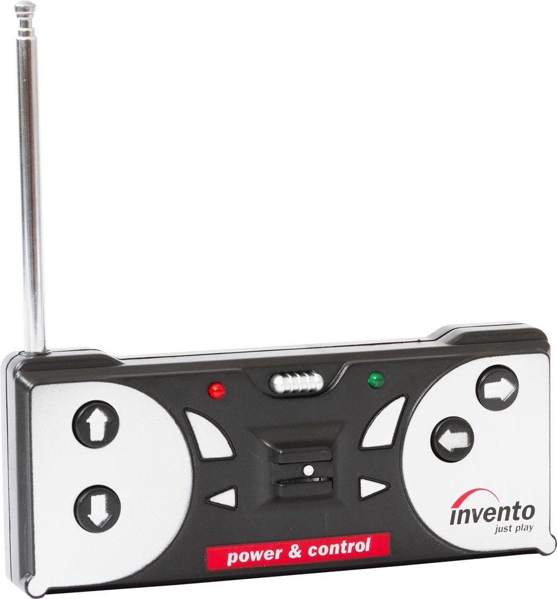 Invento mini brandweerwagen junior 8 x 3 x 4 cm 8 delig - Rood