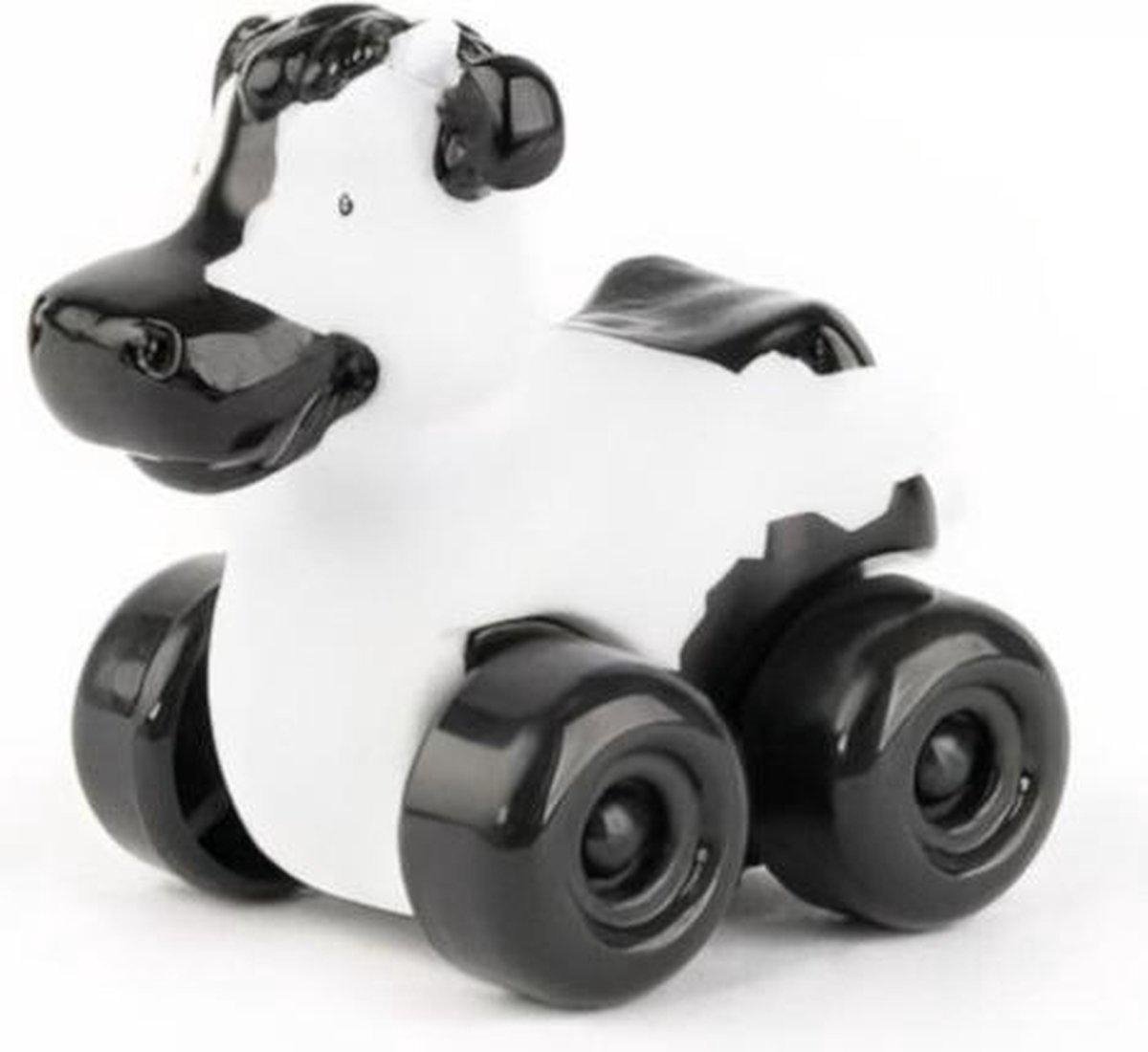 Tomy tractor Buddy Bonnie junior 15 cm/geel 11 delig - Groen