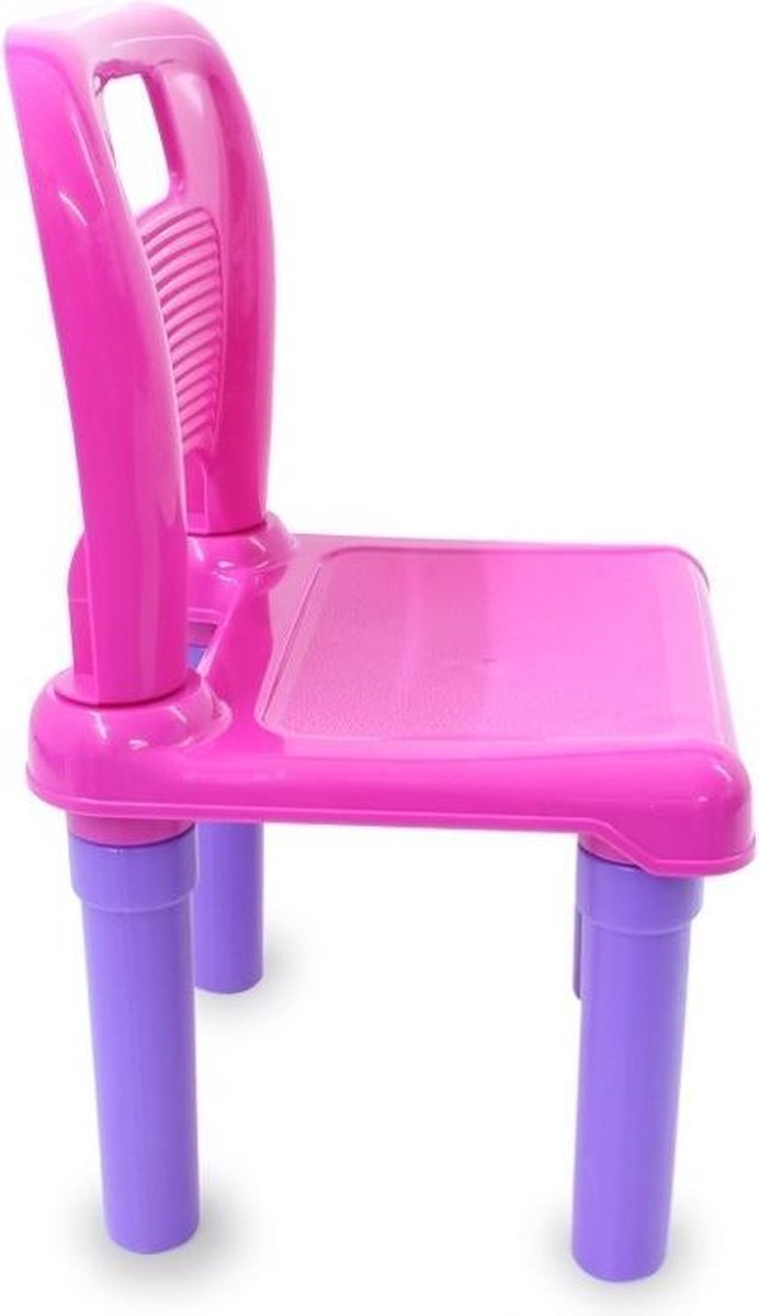 Jamara tafelset Lets Study 69,5 x 56,5 cm/paars 2 delig - Roze