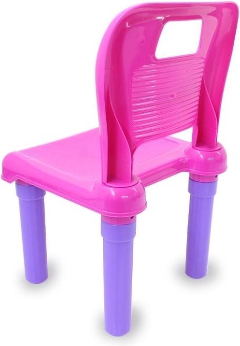 Jamara tafelset Lets Study 69,5 x 56,5 cm/paars 2 delig - Roze