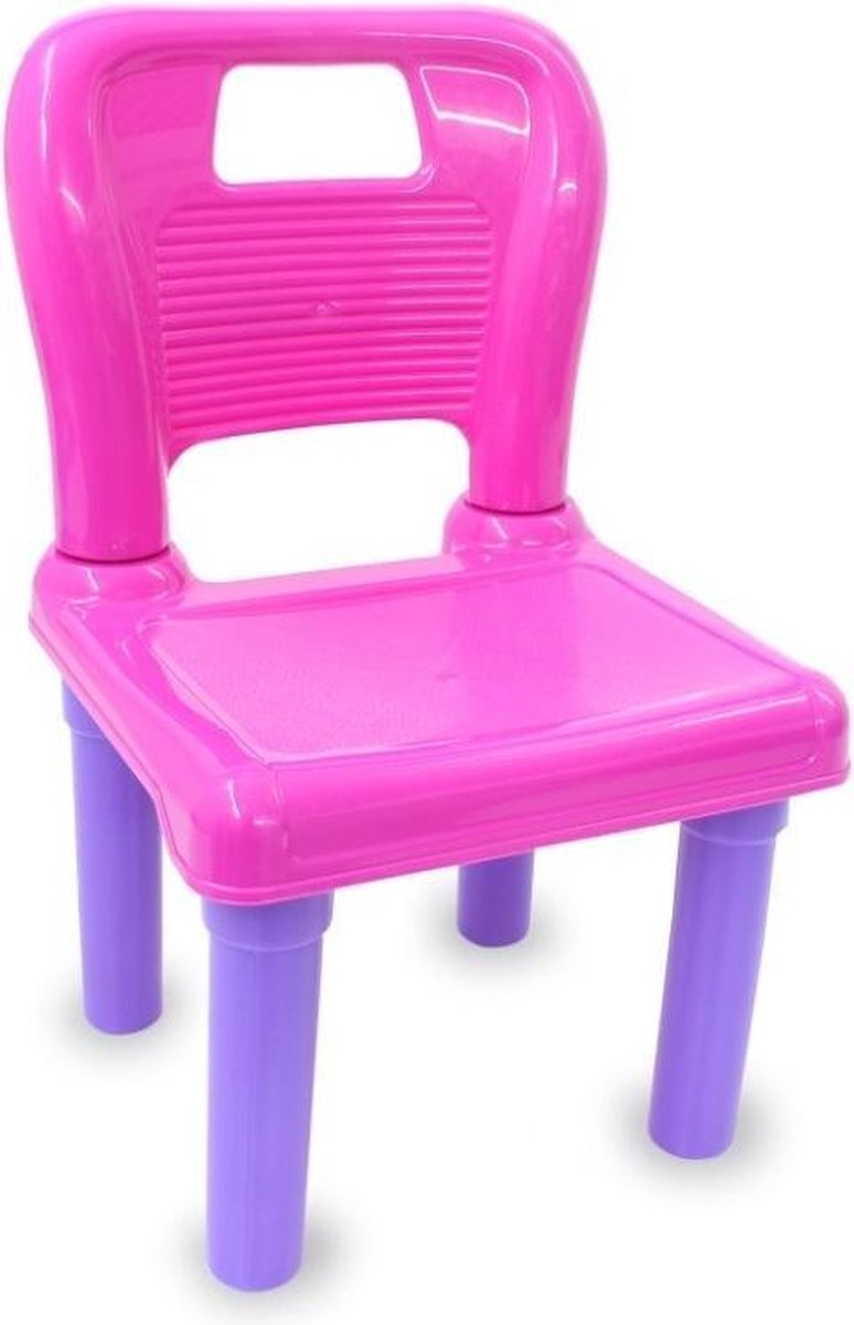 Jamara tafelset Lets Study 69,5 x 56,5 cm/paars 2 delig - Roze