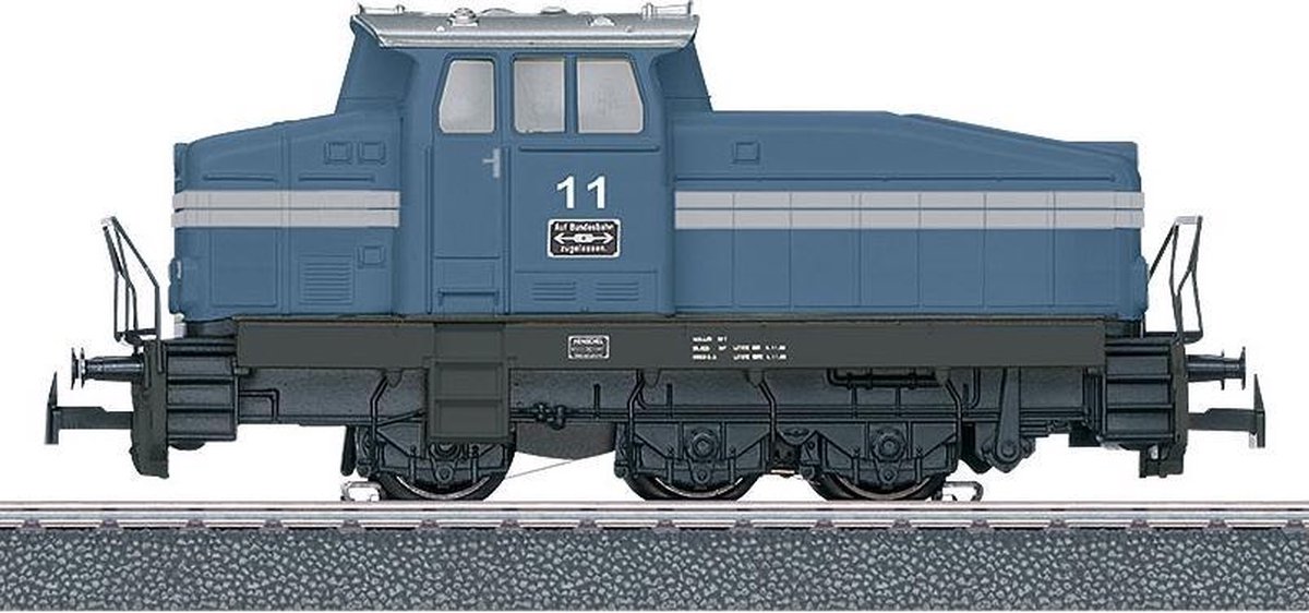 MÃ¤rklin Start up Marklin stoomlocomotief Diesel DHG 500 digitaal 1:87 staal - Blauw