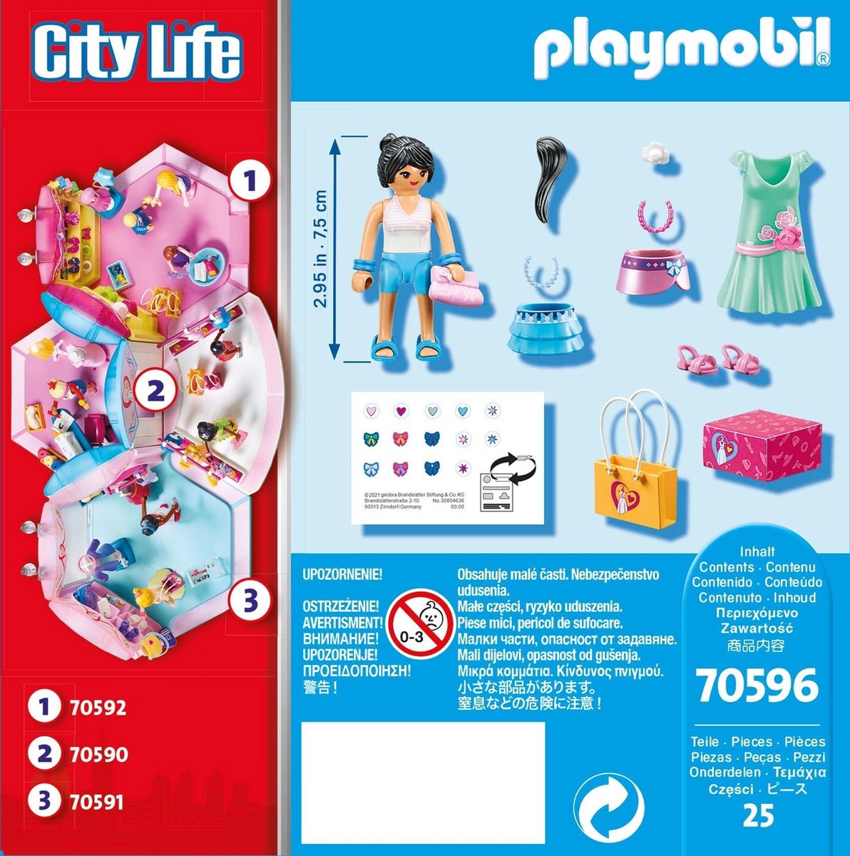 Playmobil City Life Modemeisje (70596)