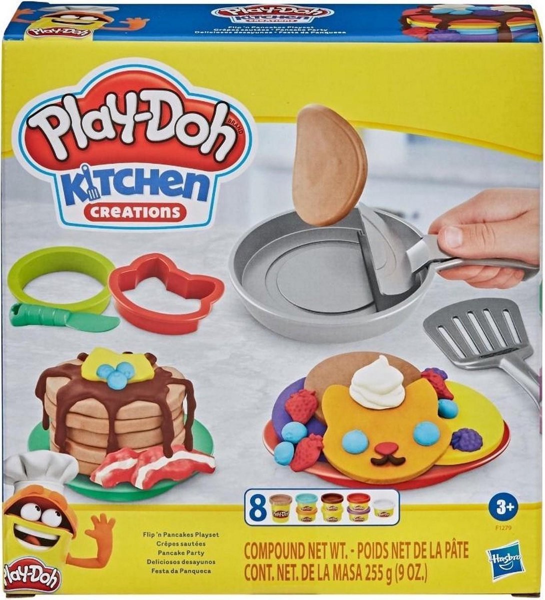 Play-doh Play Doh speelset Kitchen flip in the pan junior 23 delig