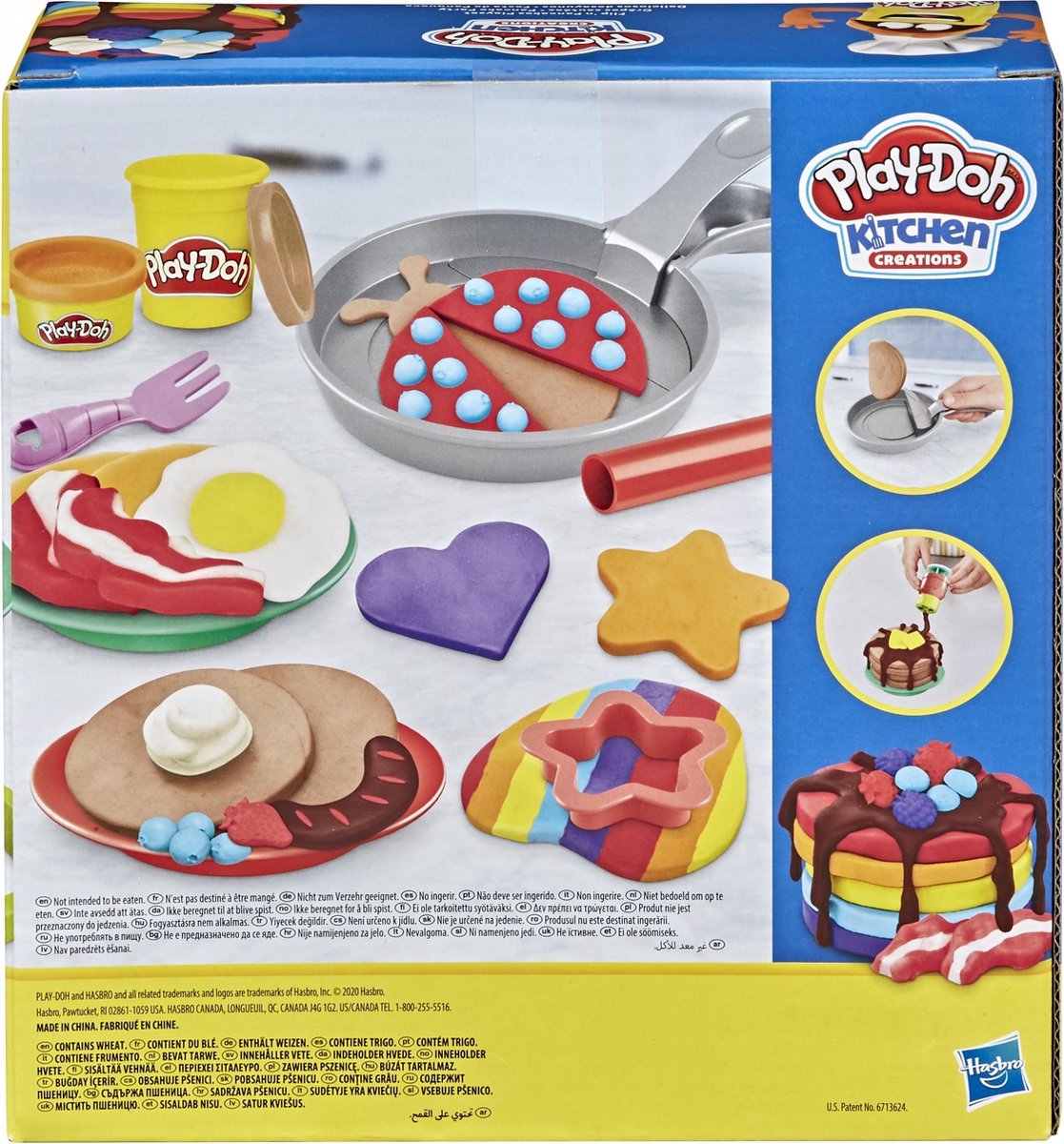 Play-doh Play Doh speelset Kitchen flip in the pan junior 23 delig