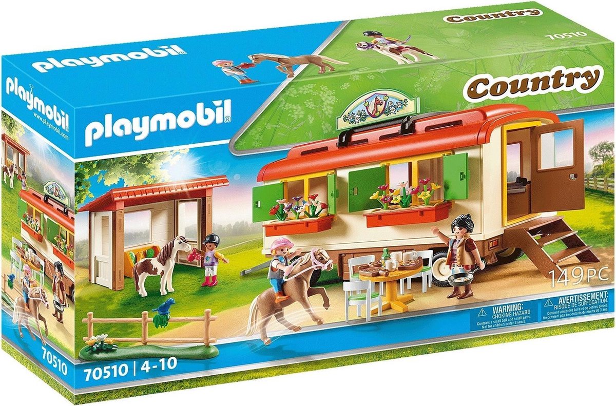 Playmobil Country Ponykamp aanhanger (70510)