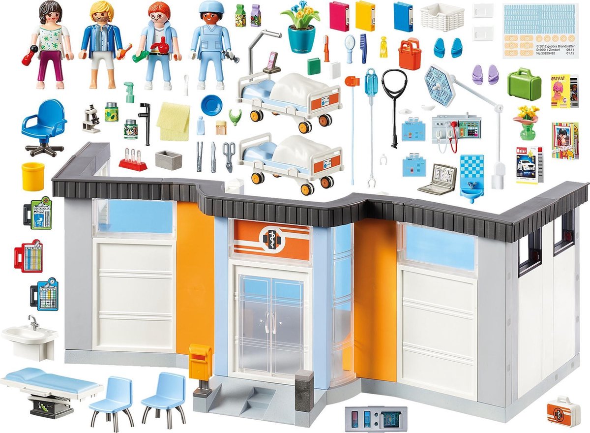 Playmobil City Life Ingerichte Ziekenhuisvleugel (70191)
