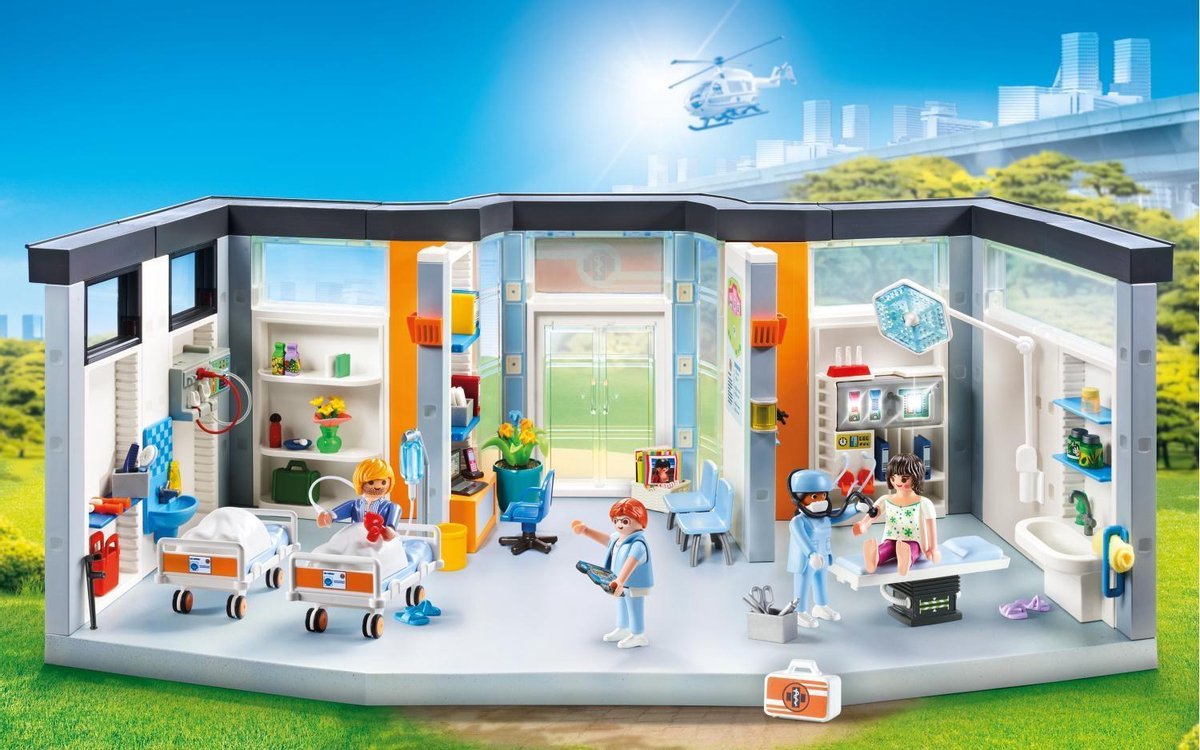 Playmobil City Life Ingerichte Ziekenhuisvleugel (70191)