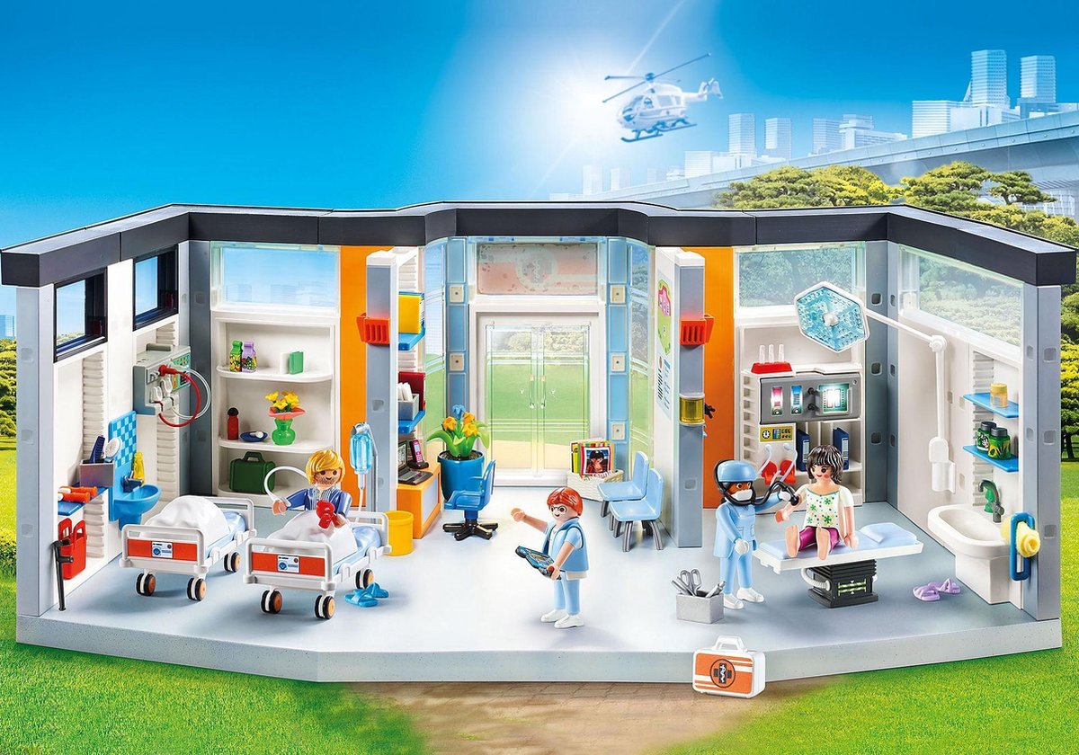 Playmobil City Life Ingerichte Ziekenhuisvleugel (70191)