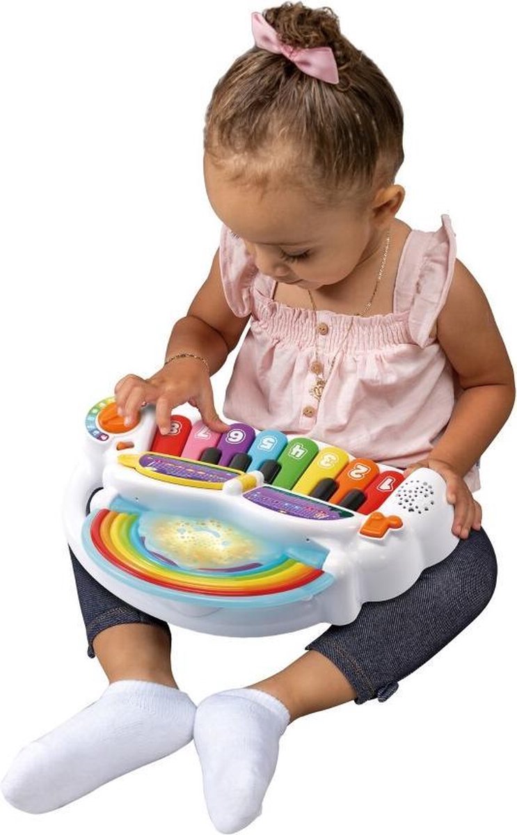 Vtech Magische Regenboog Piano 35 cm - Wit