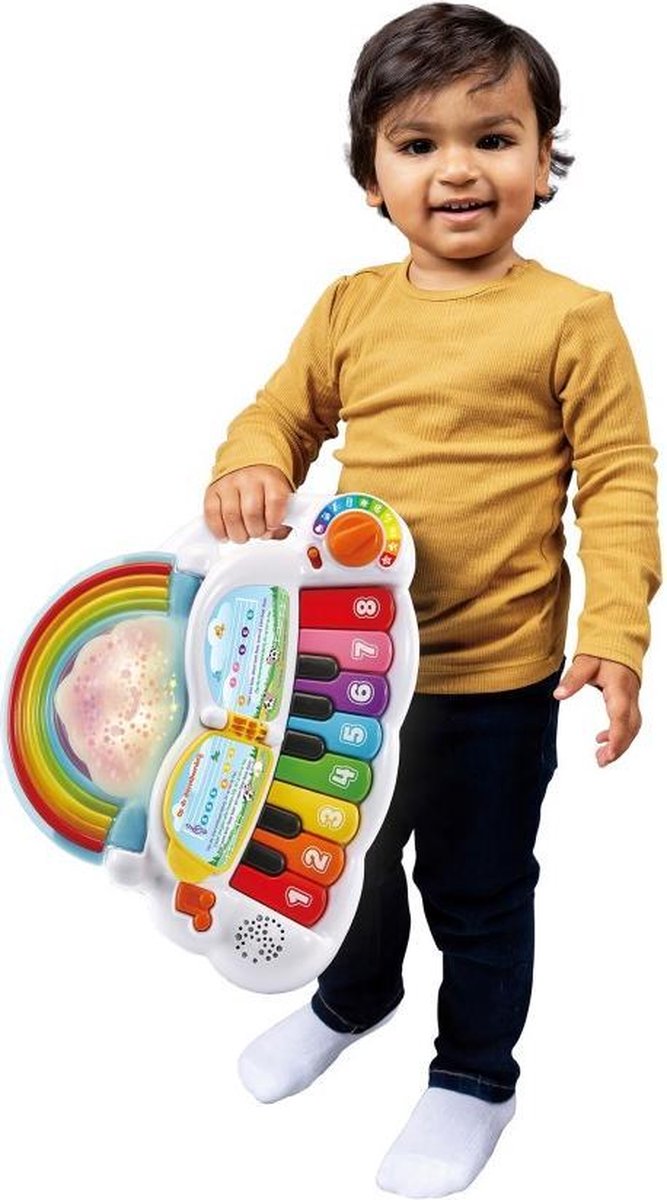 Vtech Magische Regenboog Piano 35 cm - Wit