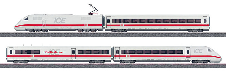 MÃ¤rklin Start up Marklin hogesnelheidstrein Ice 2 digitaal 1:87 staal 4 delig - Wit